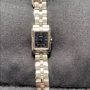 Seiko silver watch